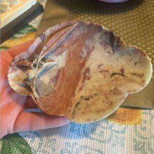 Vintage carved trinket dish